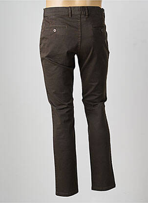 Pantalon chino stretch taille normale vert LCDN homme