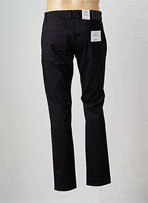 Pantalon slim stretch taille normale noir HATTRIC homme