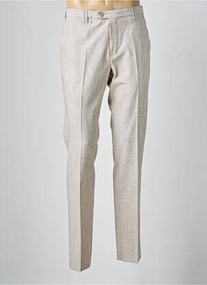 Pantalon slim stretch taille normale beige GIANNI MARCO homme