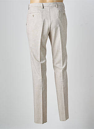 Pantalon slim stretch taille normale beige GIANNI MARCO homme