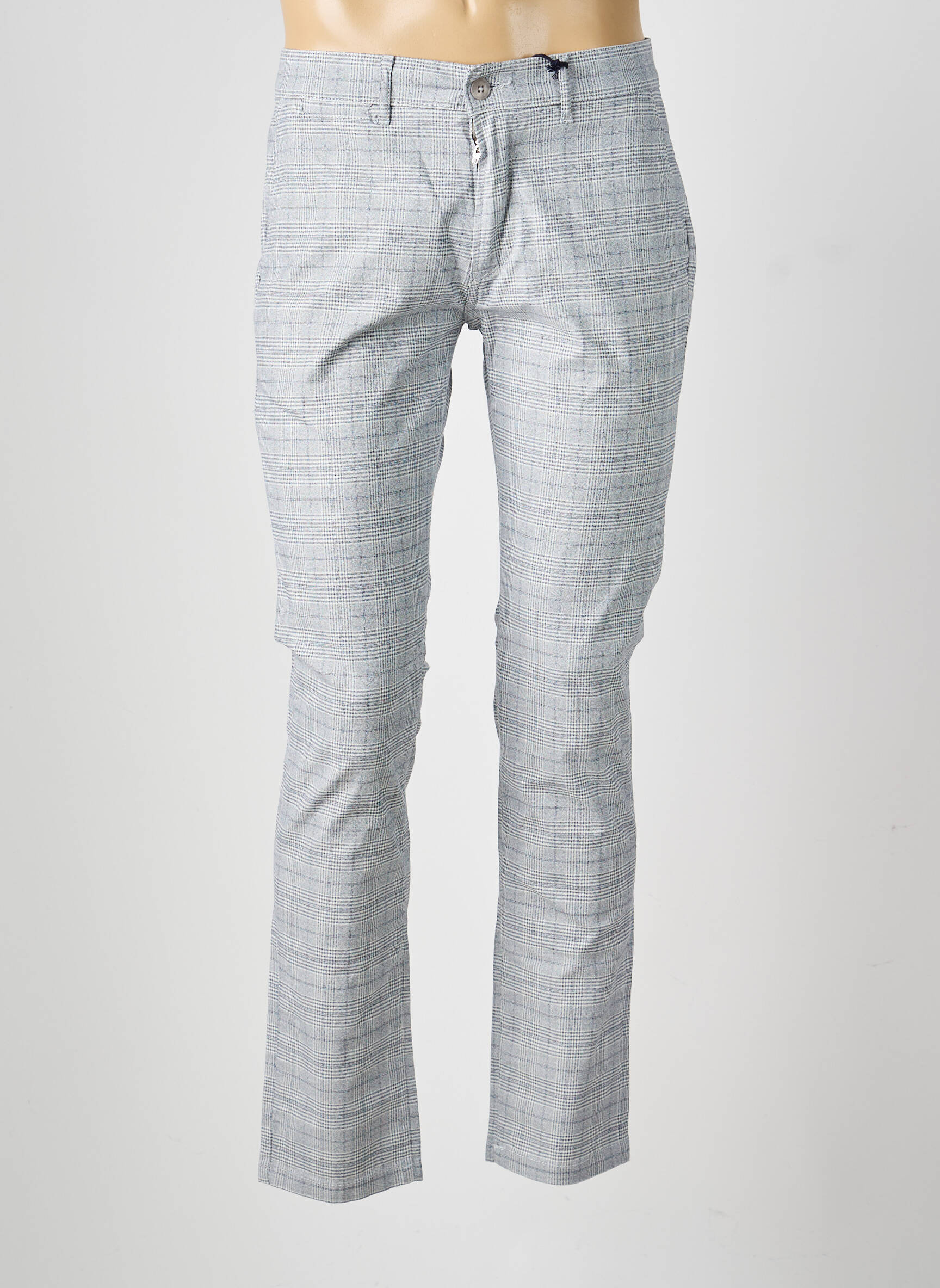 Pantalon chino stretch taille normale gris IMPAQT homme