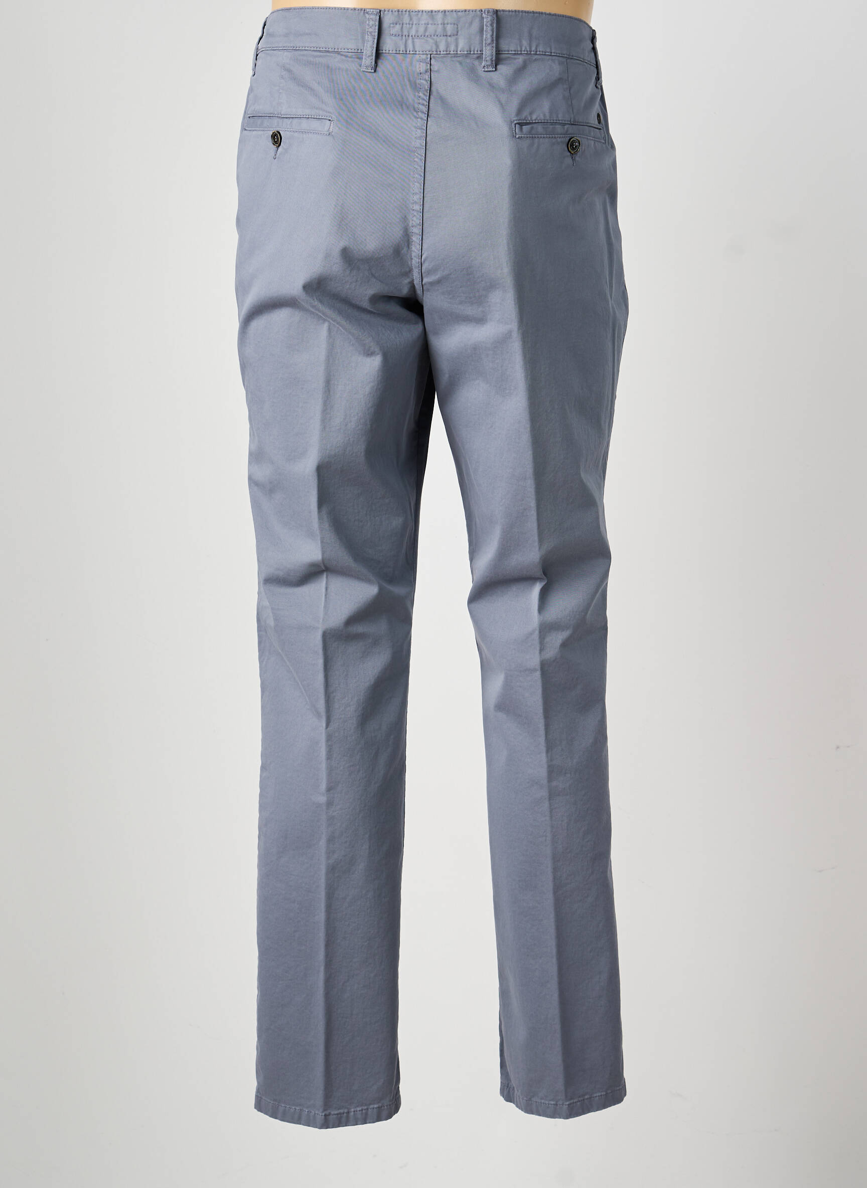 Pantalon chino stretch taille normale gris fonce LCDN homme