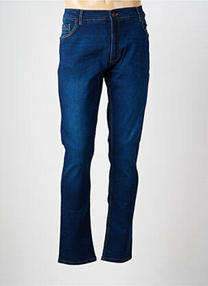 Jeans coupe slim stretch taille normale bleu LCDN homme