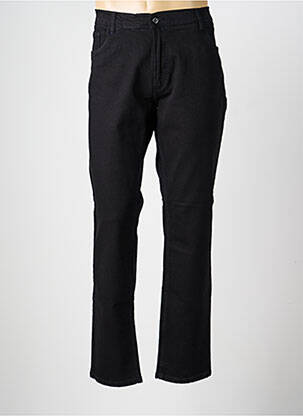 Jeans coupe slim tissage brut taille normale noir LCDN homme