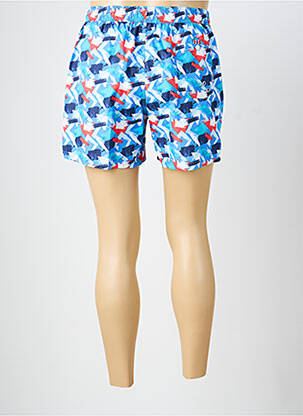 Short de bain imprimé fantaisie bleu DARIO BELTRAN homme