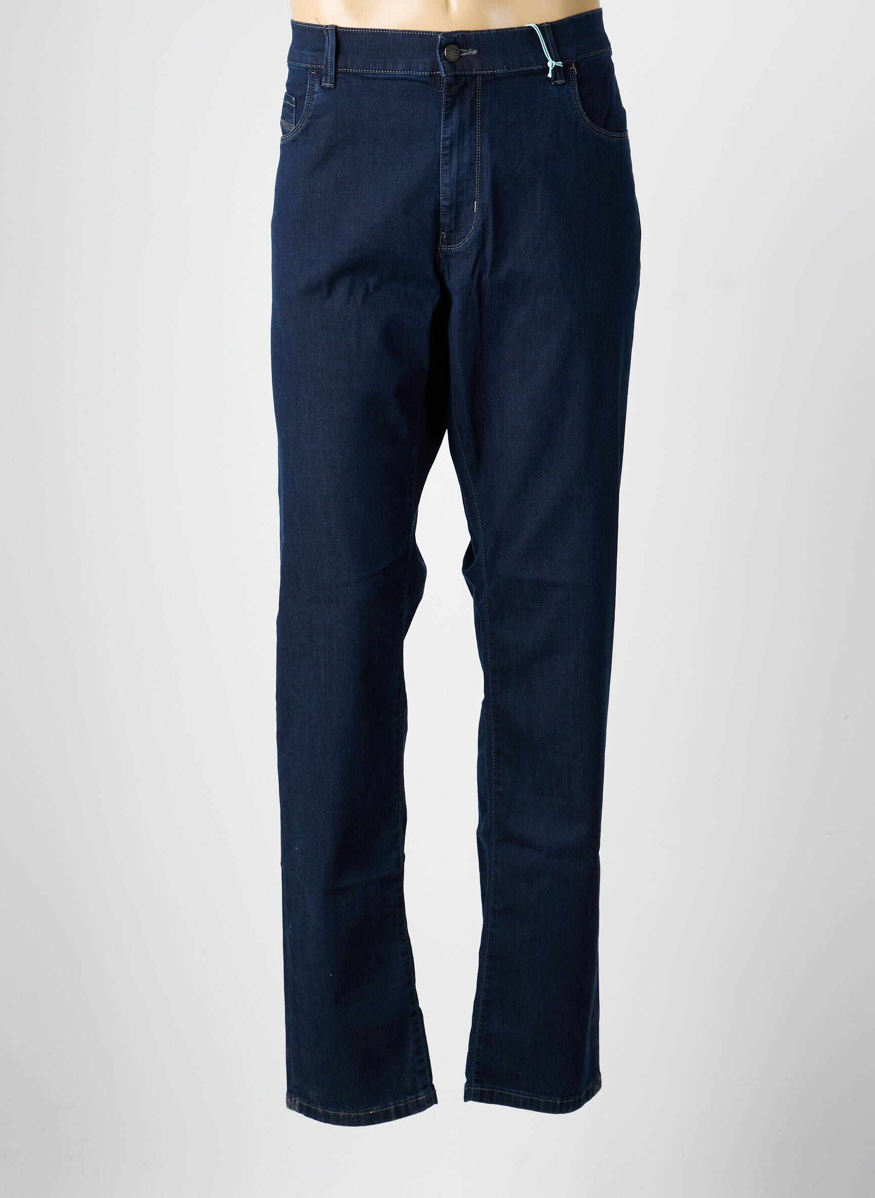 Jeans coupe slim tissage brut taille normale bleu PIONEER homme