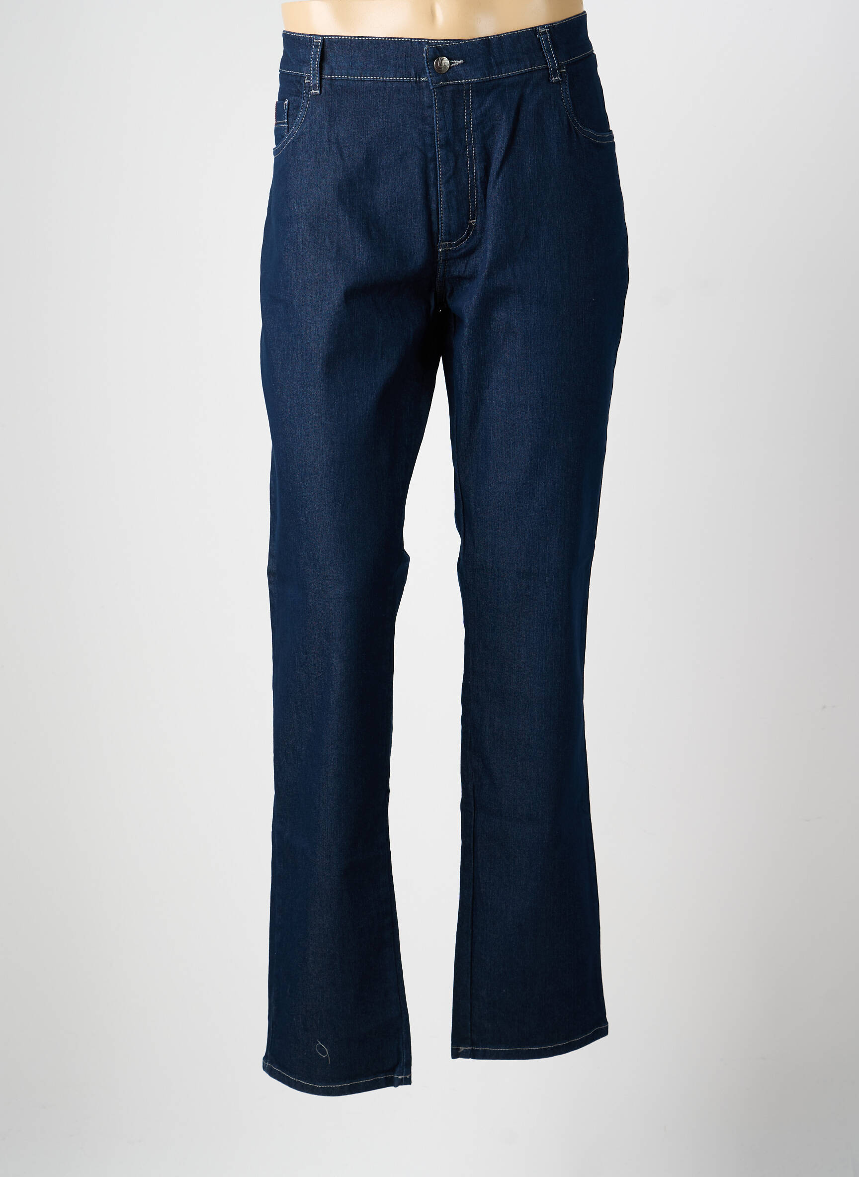 Jeans coupe slim tissage brut taille normale bleu LCDN homme