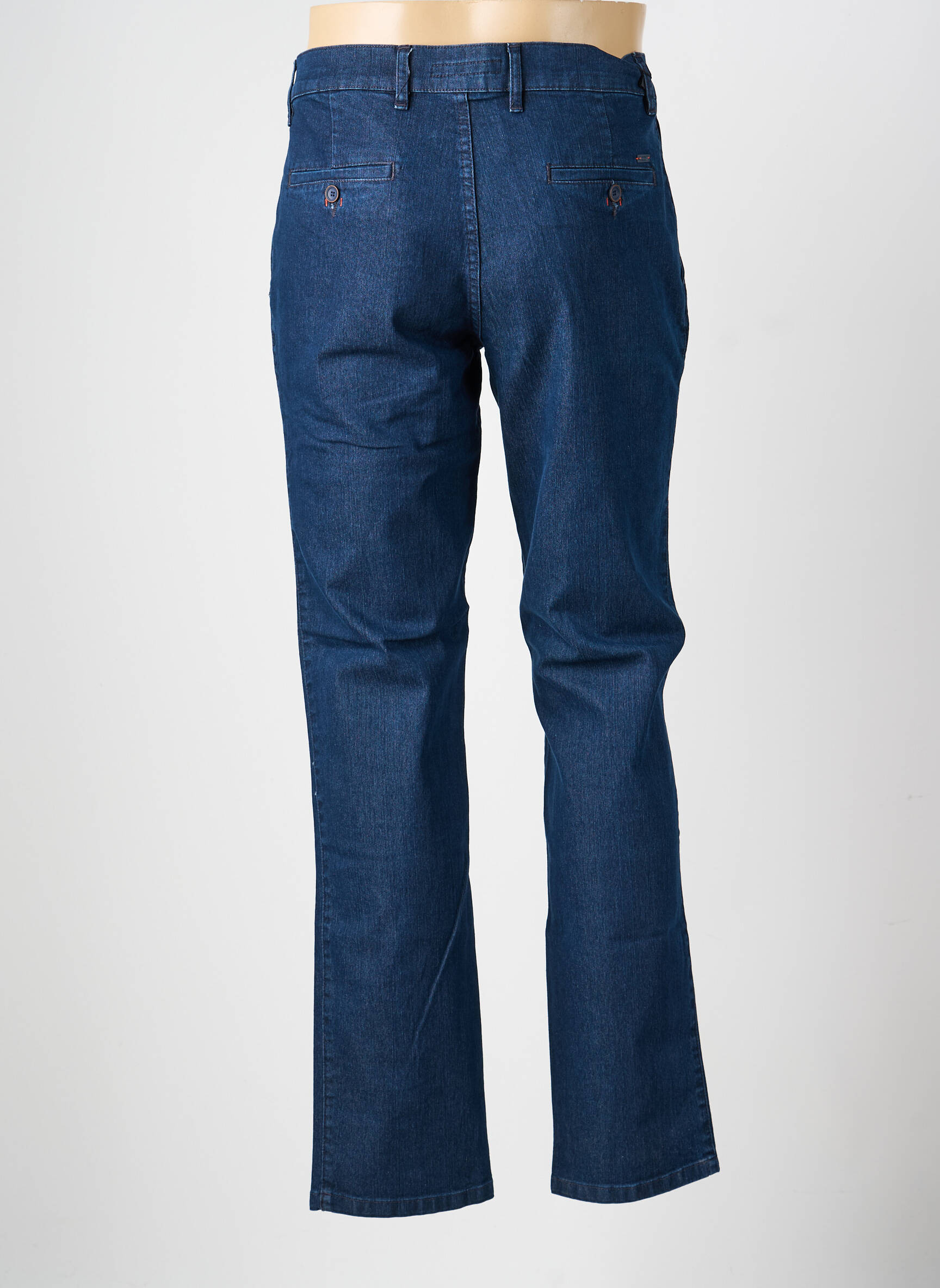 Jeans coupe slim stretch bleu LCDN homme
