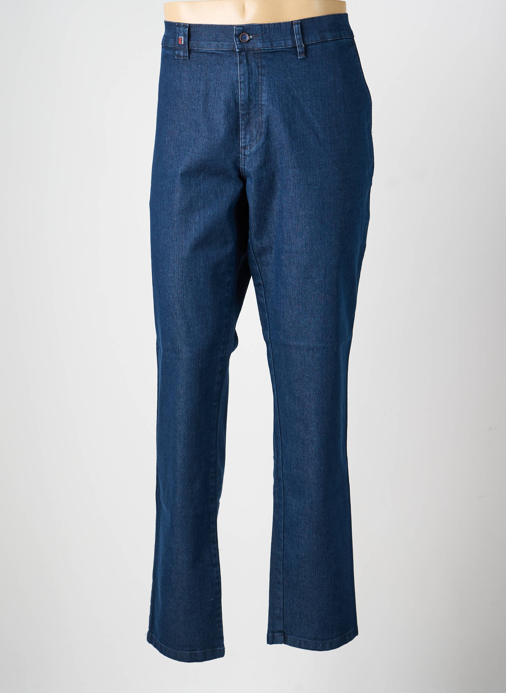 Jeans coupe slim stretch taille normale bleu LCDN homme