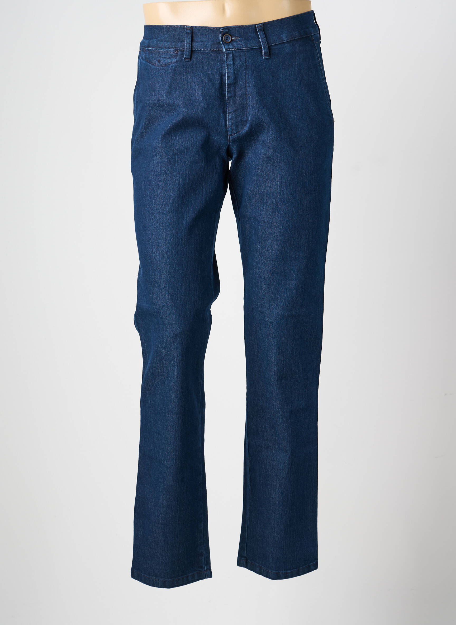 Jeans coupe slim stretch taille normale bleu LCDN homme