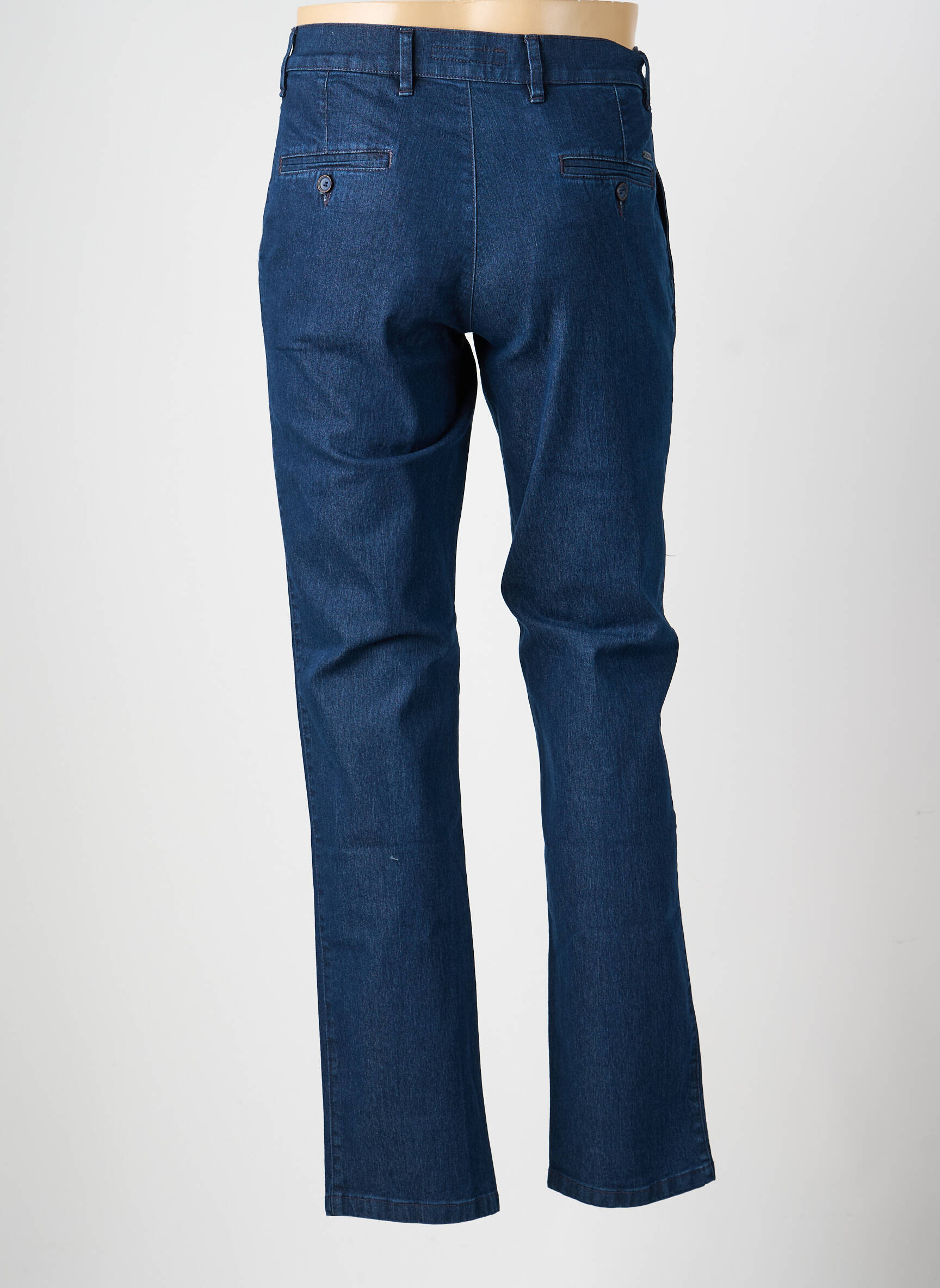 Jeans coupe slim stretch taille normale bleu LCDN homme