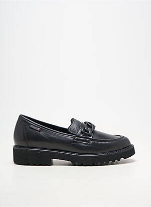 Derbies matière lisse talon plat jusqu'à 3cm noir MEPHISTO femme