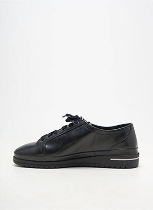 Baskets matière lisse talon plat jusqu'à 3cm noir MEPHISTO femme