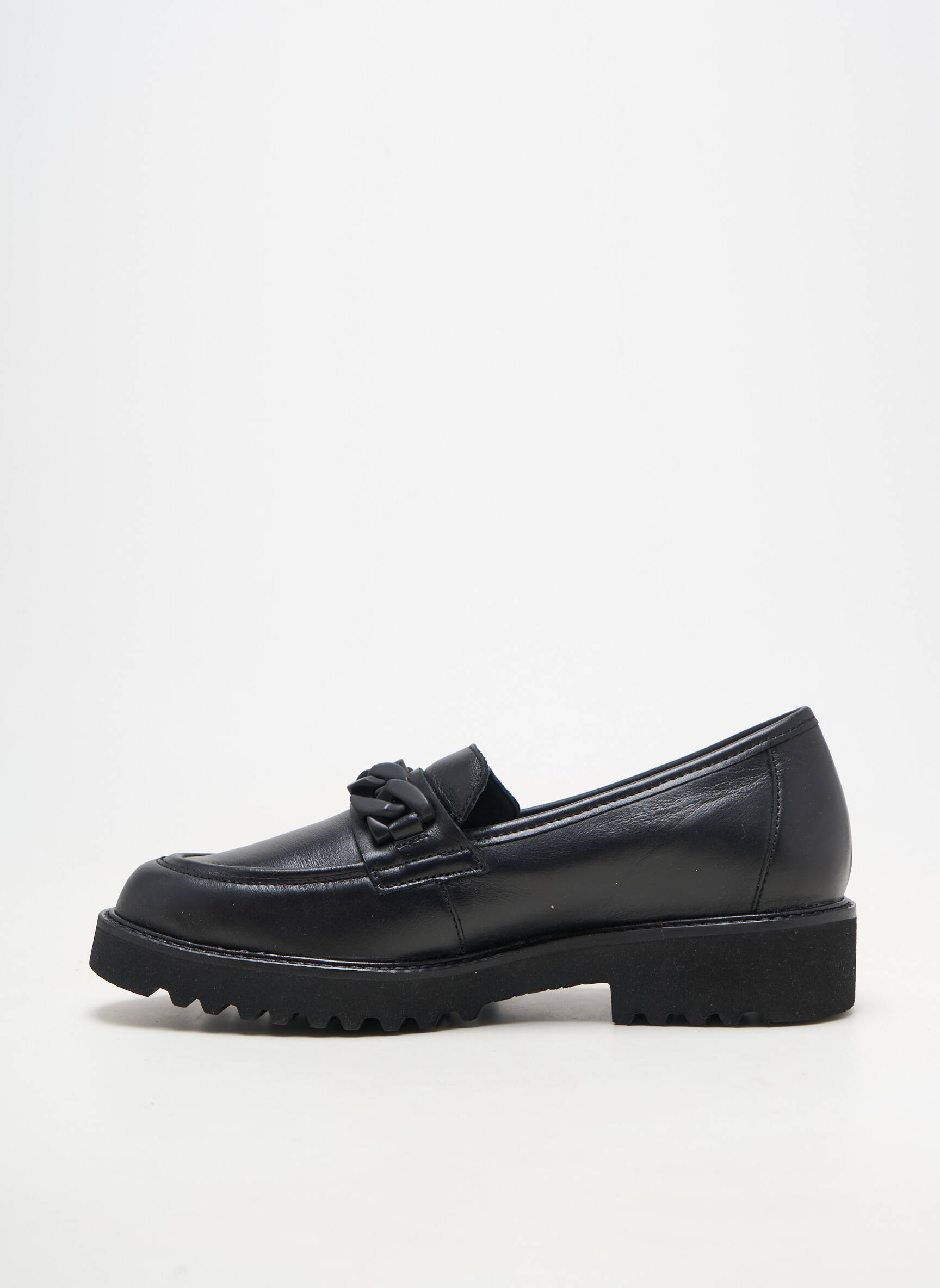 Derbies matière lisse talon plat jusqu'à 3cm noir MEPHISTO femme