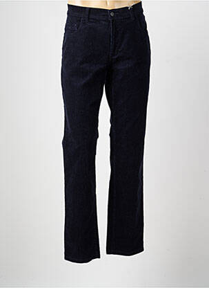 Pantalon slim tissage velours taille normale noir PIONEER homme