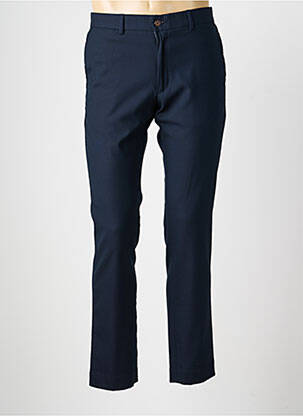 Pantalon slim taille à pinces taille normale bleu LCDN homme