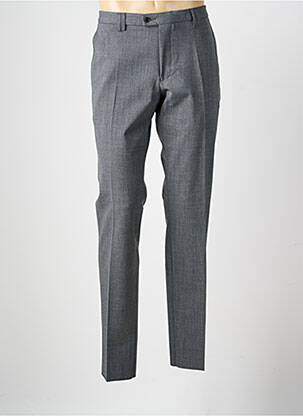 Pantalon slim tissage chiné taille normale gris GIANNI MARCO homme