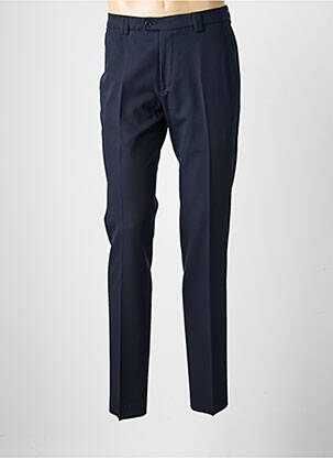 Pantalon slim taille à pinces taille normale bleu GIANNI MARCO homme