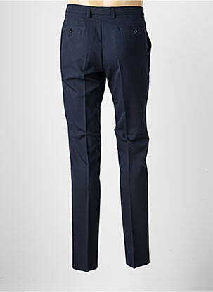 Pantalon slim taille à pinces taille normale bleu GIANNI MARCO homme