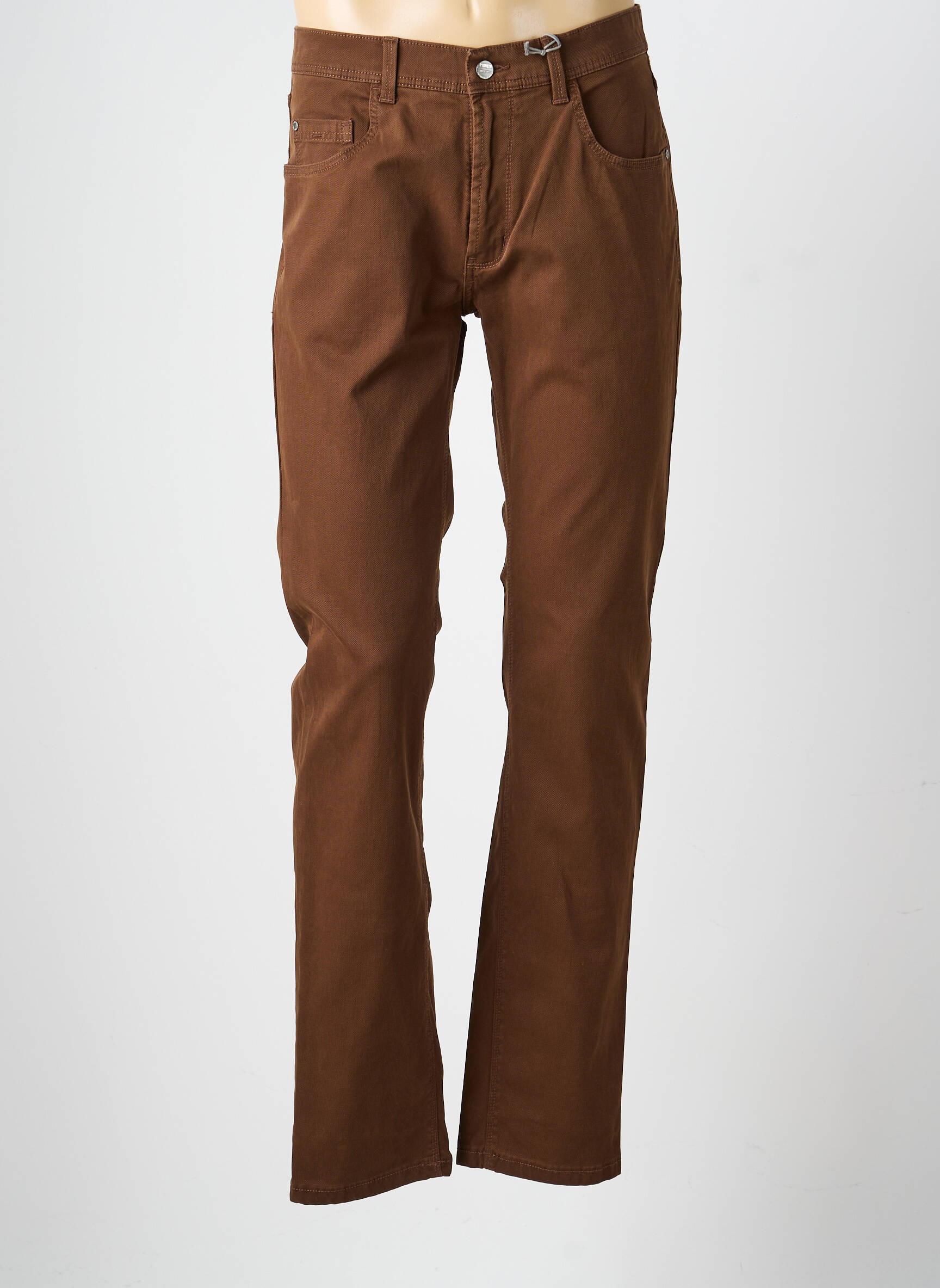 Jeans coupe slim bio taille normale marron PIONEER homme