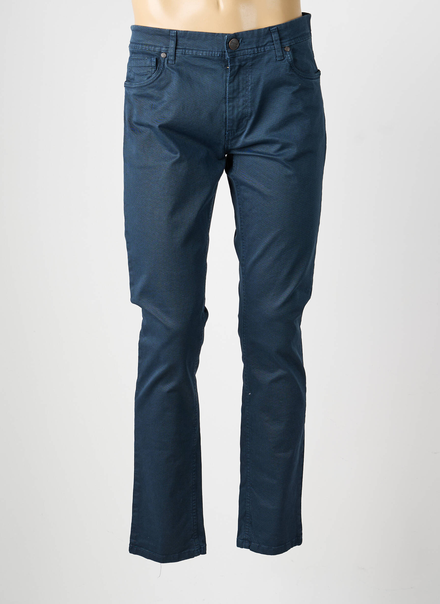 Jeans coupe slim poches taille normale bleu LCDN homme