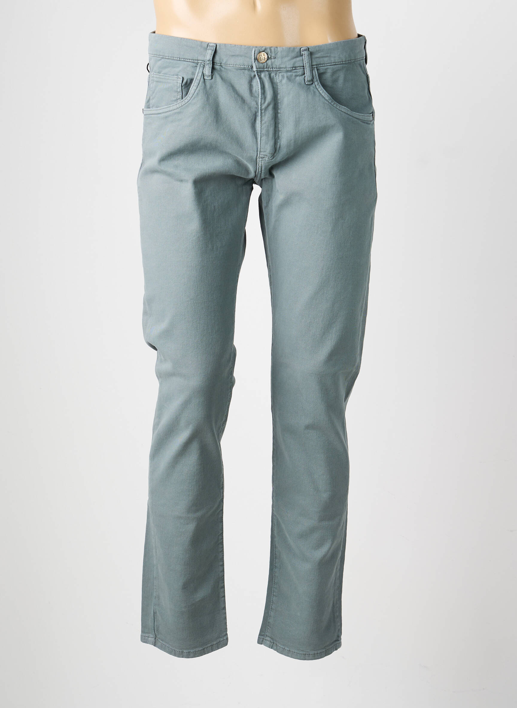 Jeans coupe slim stretch taille normale gris RED WAVE BY NALO homme