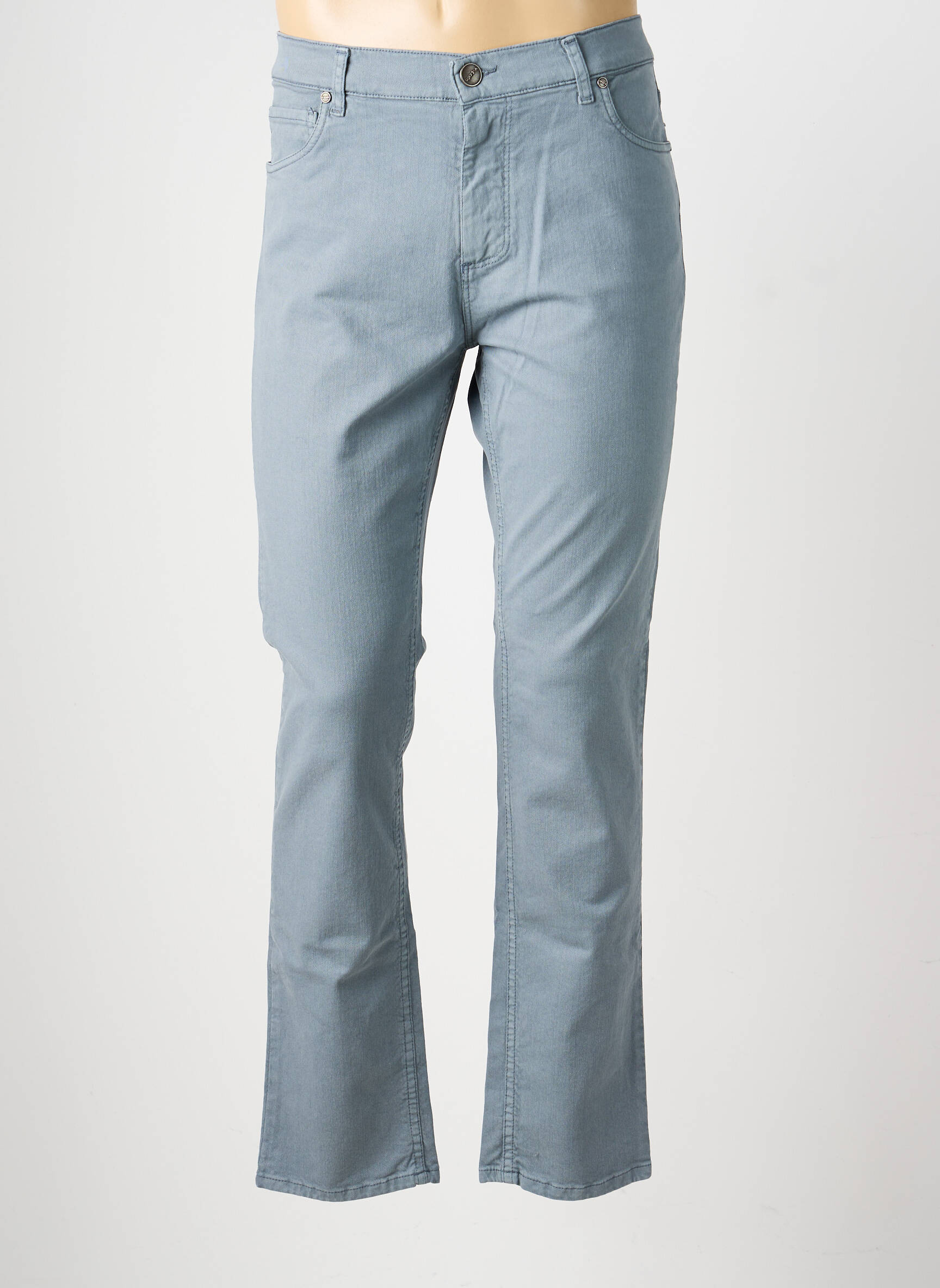 Jeans coupe slim stretch taille normale bleu LCDN homme