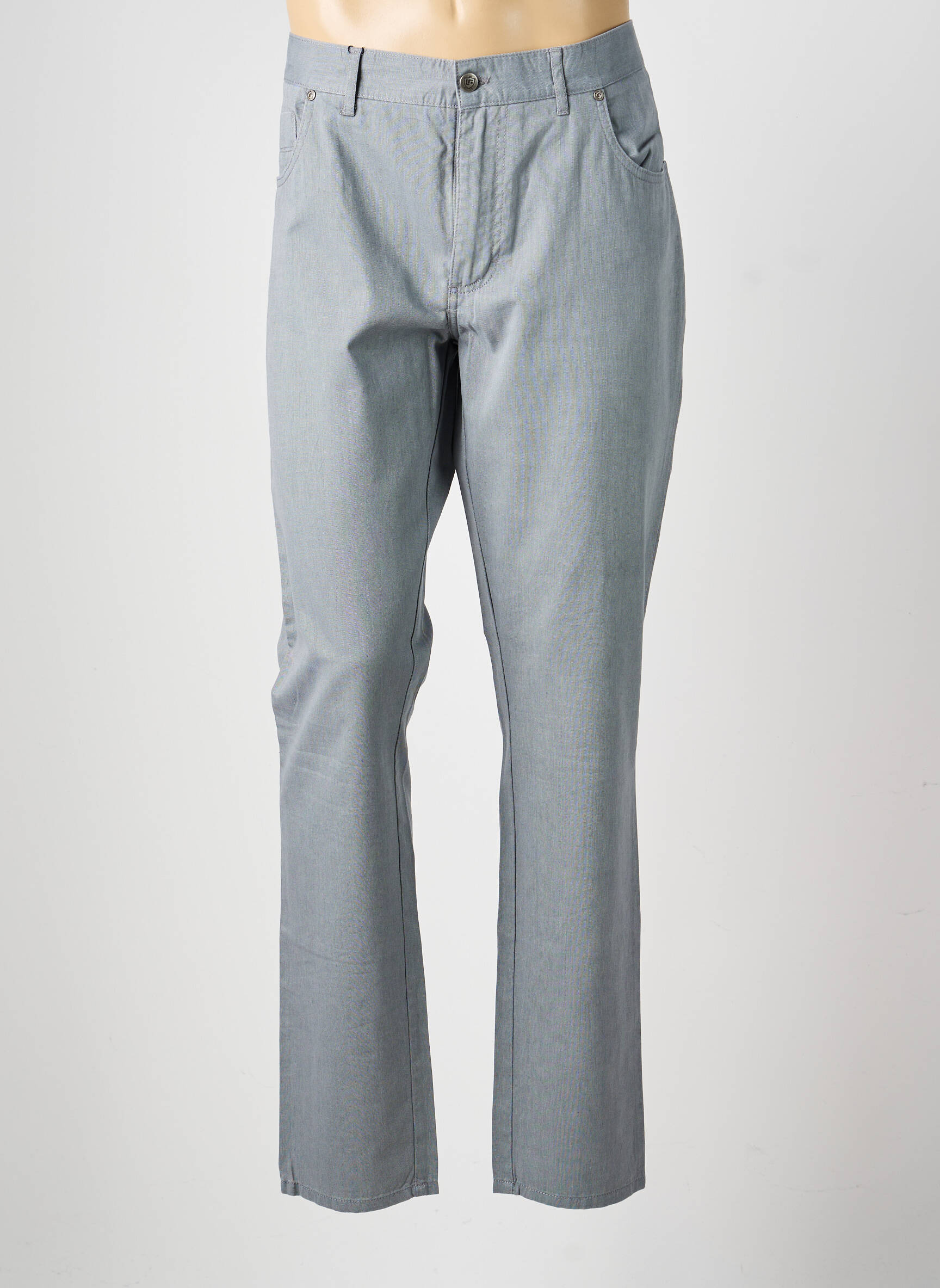 Jeans coupe slim poches taille normale bleu LCDN homme
