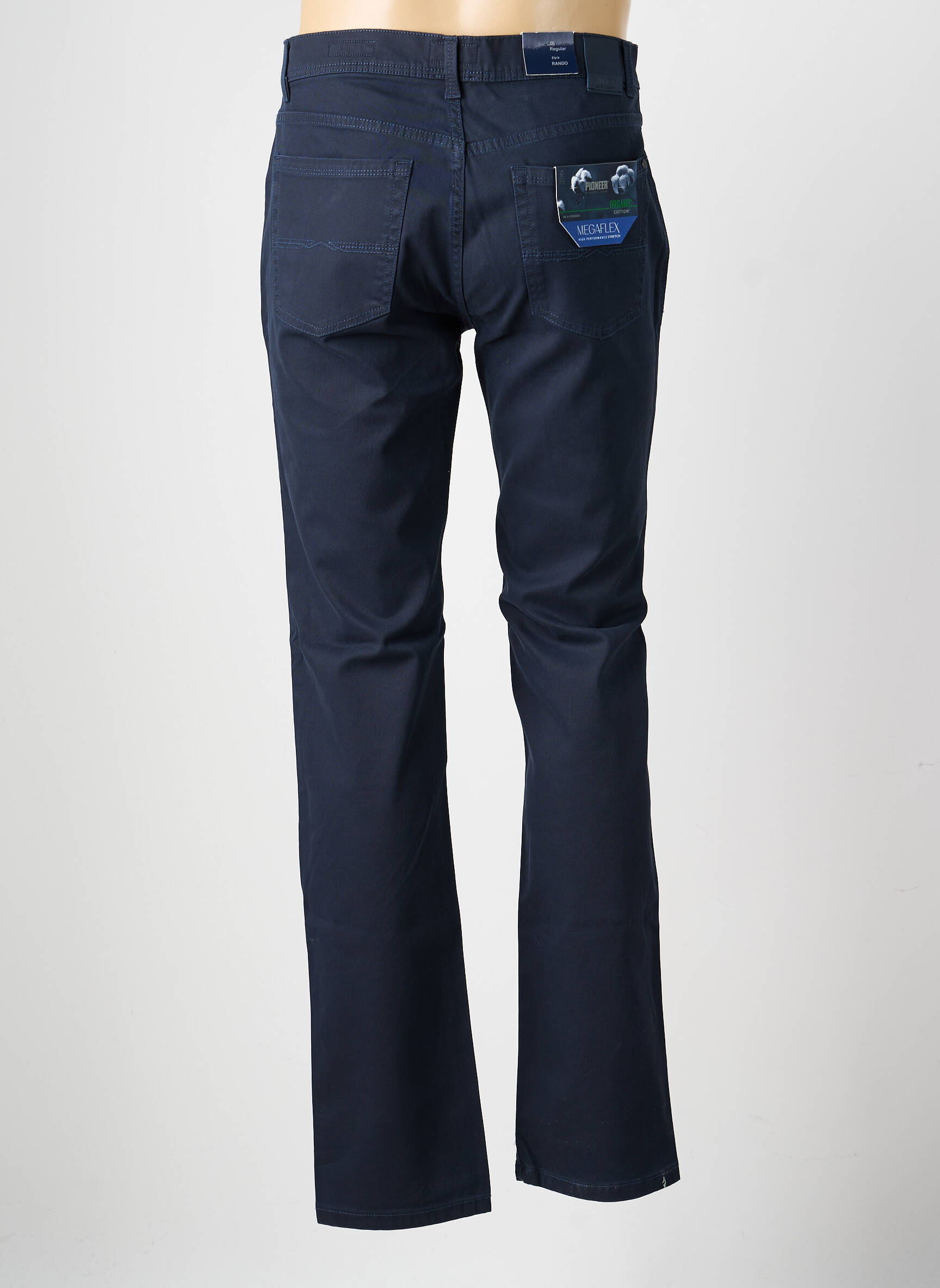 Jeans coupe slim bio taille normale bleu PIONEER homme