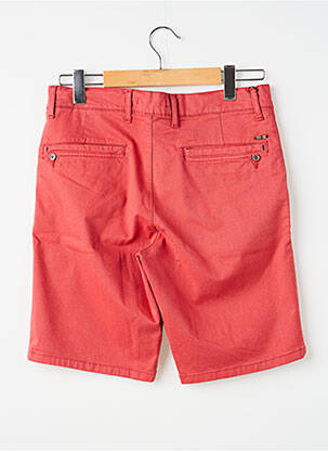 Bermuda taille à pinces taille normale orange LCDN homme
