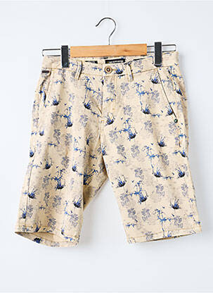 Bermuda stretch taille normale beige NO EXCESS homme