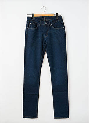 Jeans coupe slim stretch taille normale bleu LCDN homme