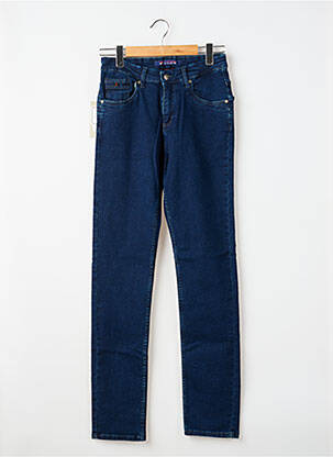 Jeans coupe slim stretch taille normale bleu LCDN homme