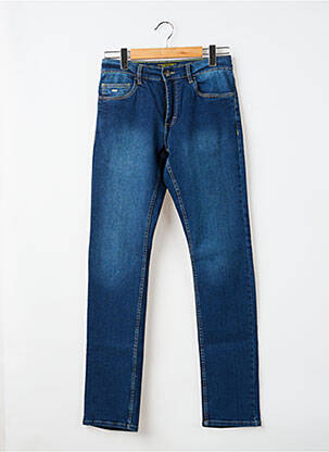 Jeans coupe slim stretch taille normale bleu LCDN homme