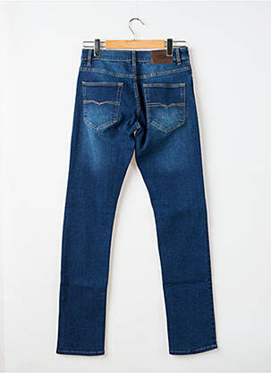 Jeans coupe slim stretch taille normale bleu LCDN homme