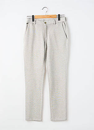 Pantalon slim stretch taille normale gris LCDN femme
