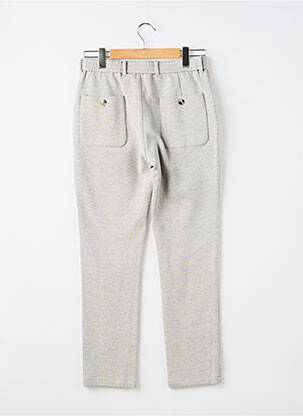 Pantalon slim stretch taille normale gris LCDN femme