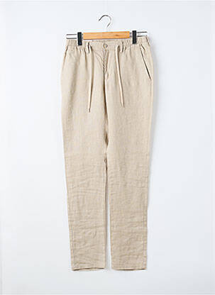 Pantalon chino poches taille normale beige LCDN homme