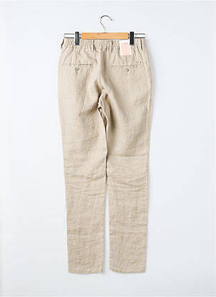Pantalon chino poches taille normale beige LCDN homme