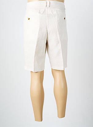 Bermuda taille élastique taille normale beige GIANNI MARCO femme