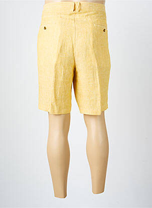 Bermuda taille élastique taille normale jaune GIANNI MARCO femme