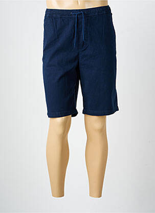 Bermuda taille élastique taille normale bleu CAMBERABERO homme