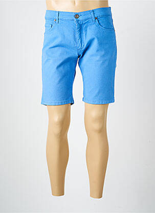 Bermuda tissage denim taille normale bleu LCDN homme