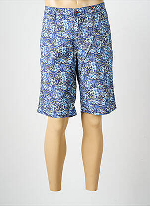Bermuda stretch taille normale bleu HATTRIC homme