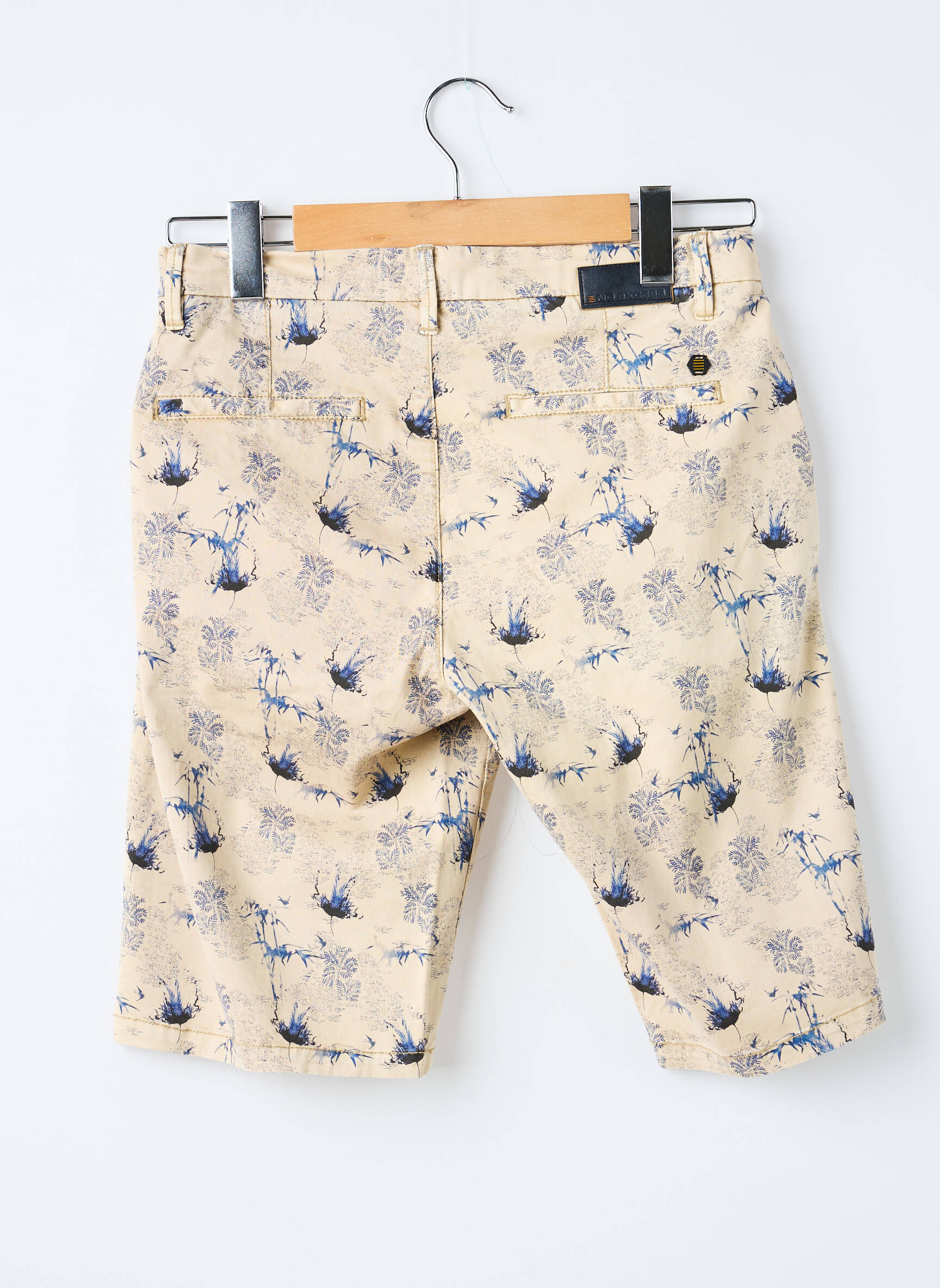 Bermuda stretch taille normale beige NO EXCESS homme