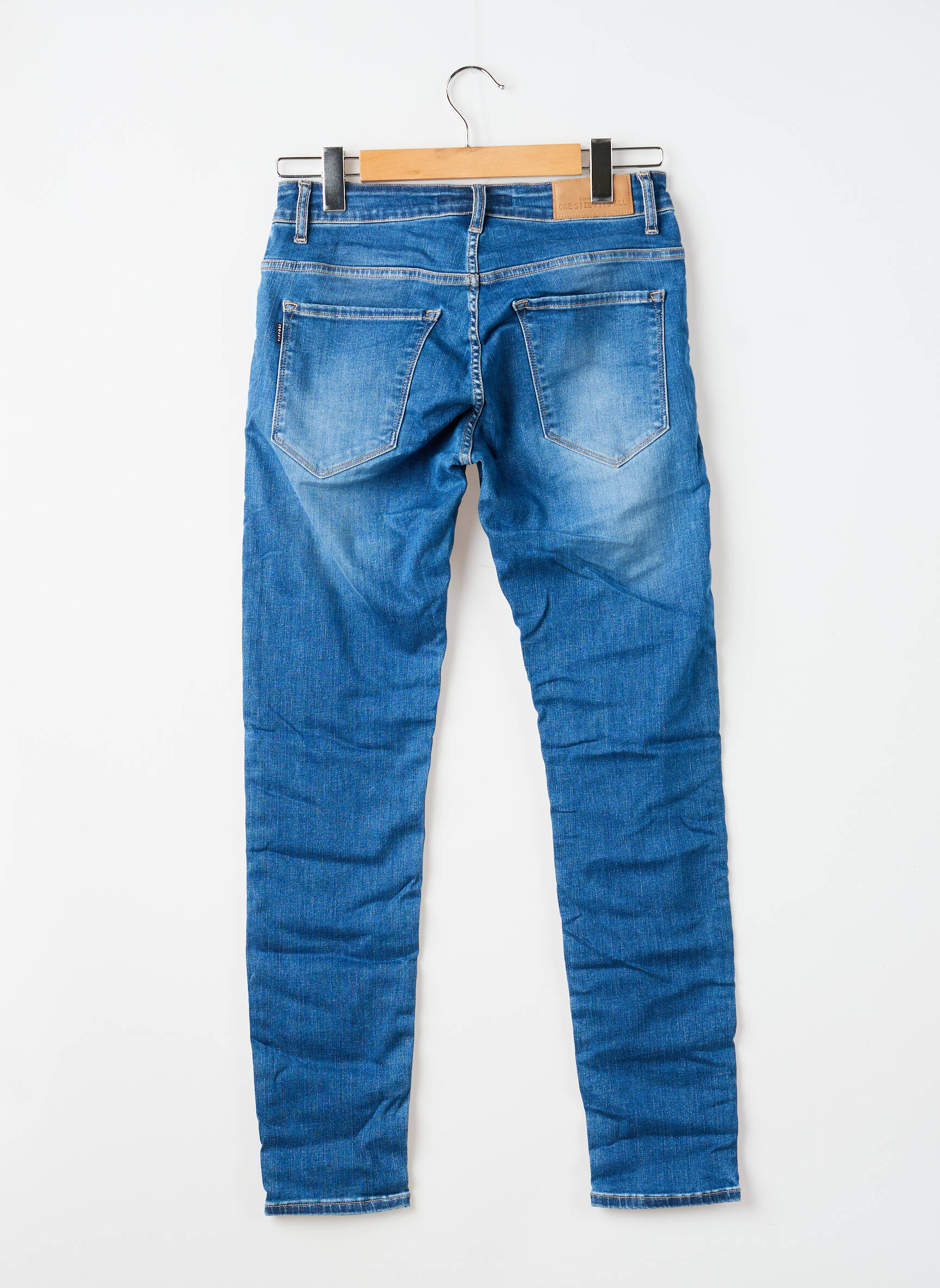 Jeans coupe slim stretch taille normale bleu TIFFOSI homme