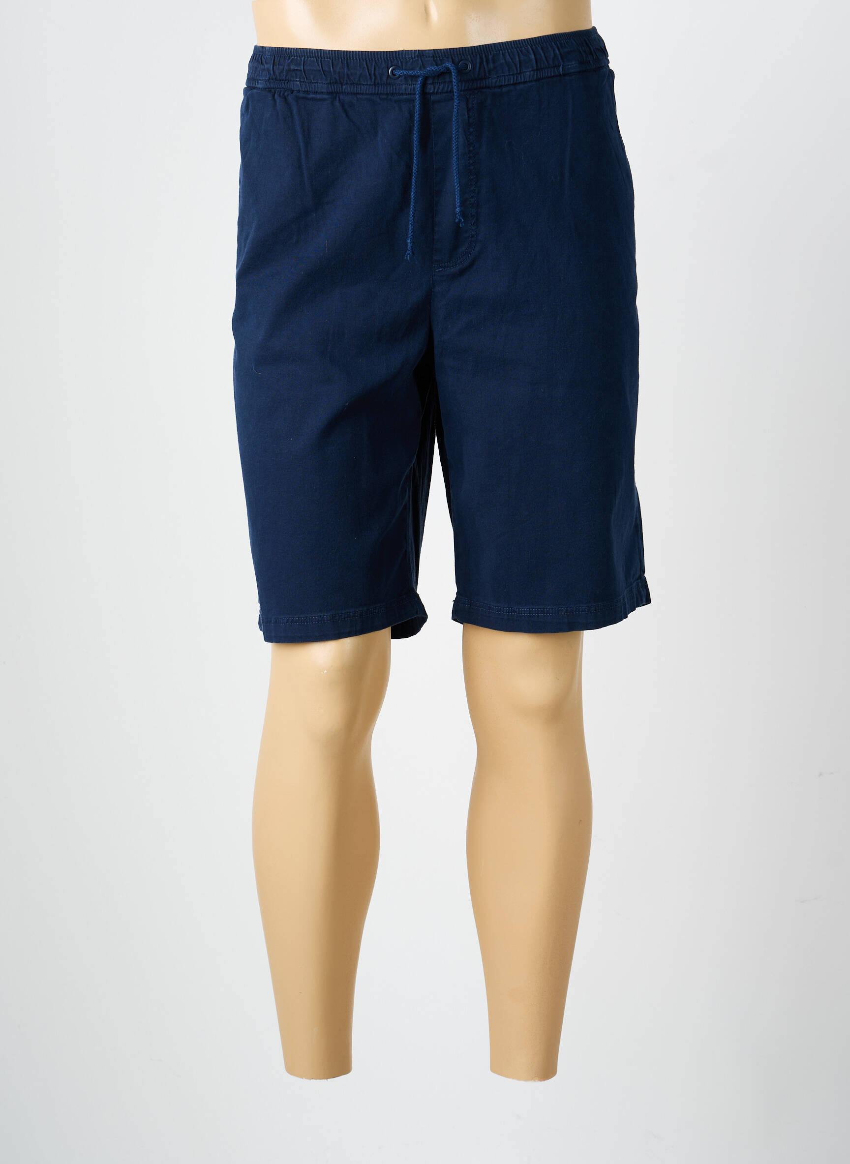 Bermuda taille élastique taille normale bleu CAMBERABERO homme