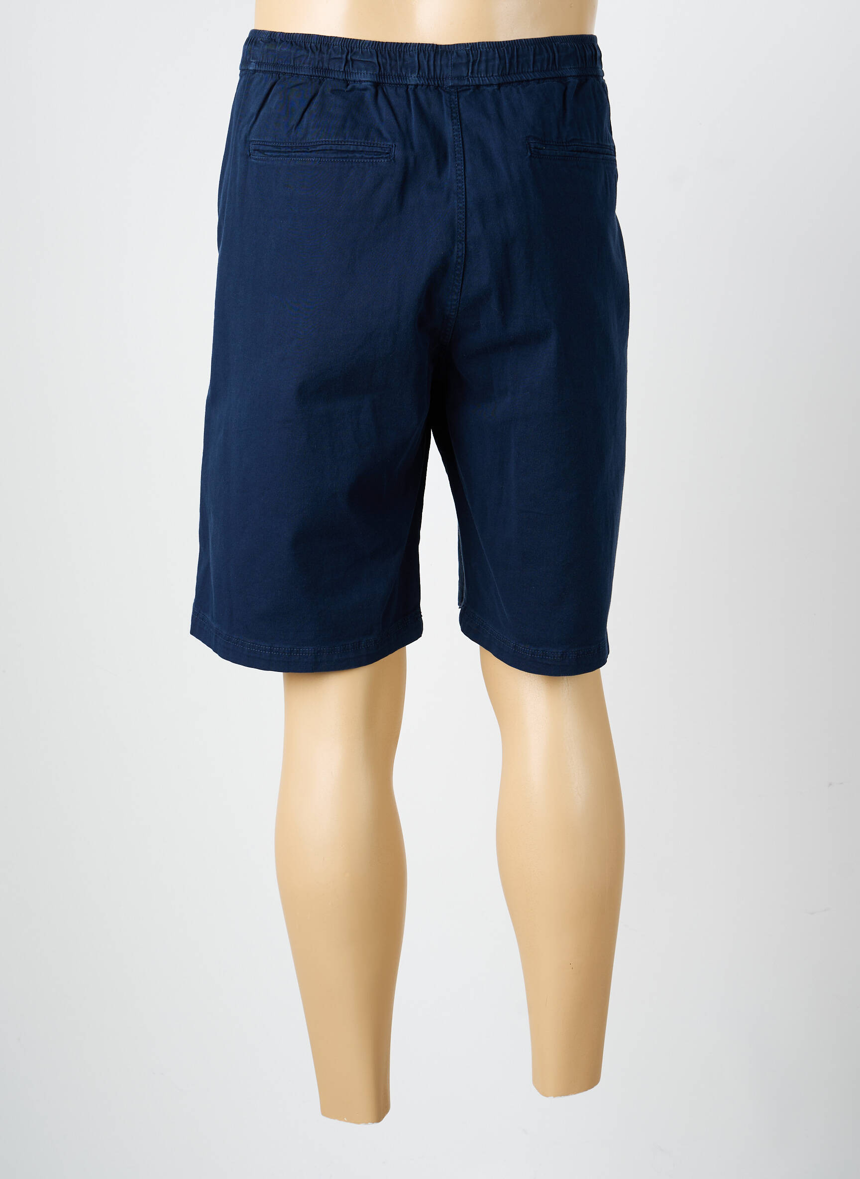 Bermuda taille élastique taille normale bleu CAMBERABERO homme