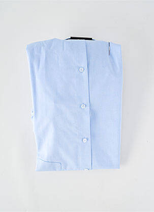 Chemise manches longues poches bleu REDMOND homme
