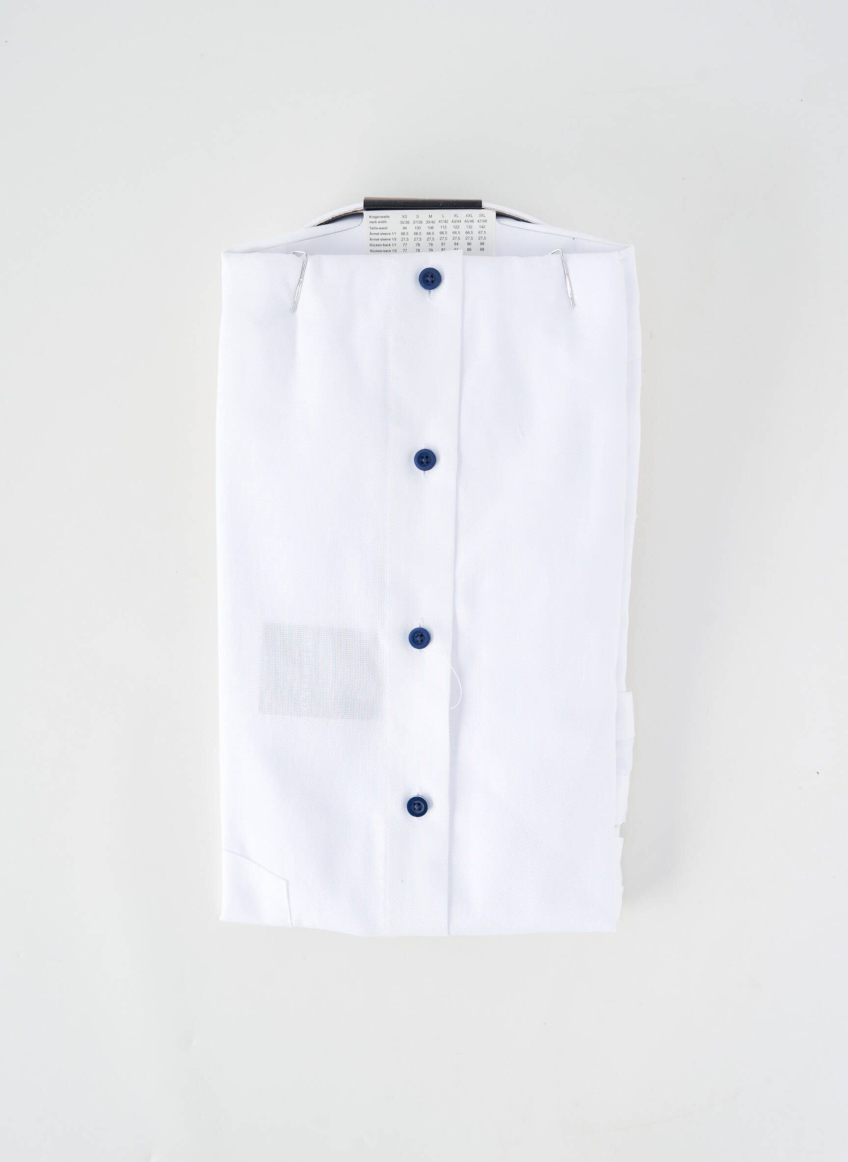 Chemise manches longues poches blanc REDMOND homme